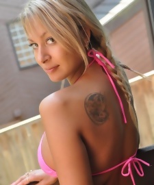 Nikk Summer In A Tiny Pink Bikini